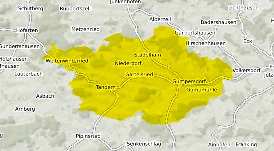 Immobilienpreisekarte Hilgertshausen Tandern